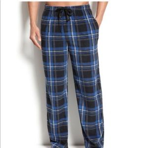 Perry Ellis Men's Buffalo Check Plaid Fleece Pajama Pants 112092 Perry Ellis Men's Buffalo Check Plaid Fleece Pajama Pants 112092